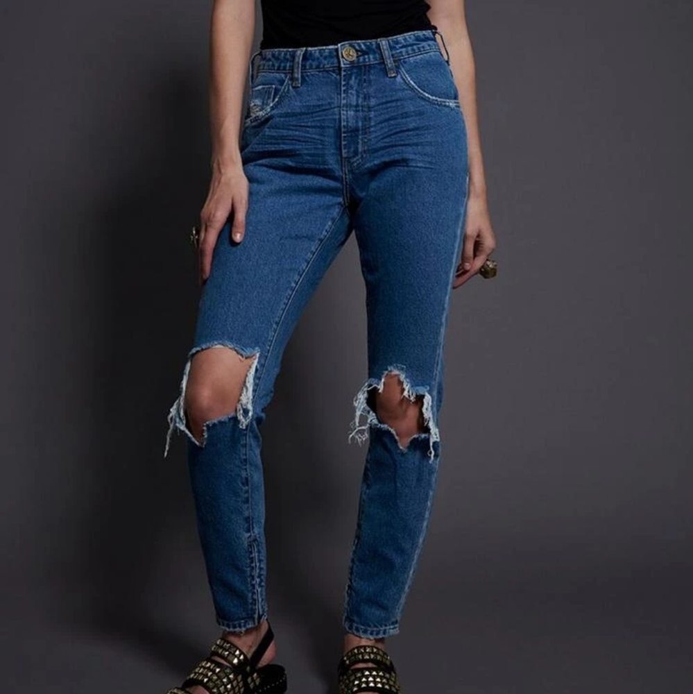 One Teaspoon high waist Freebords II jeans